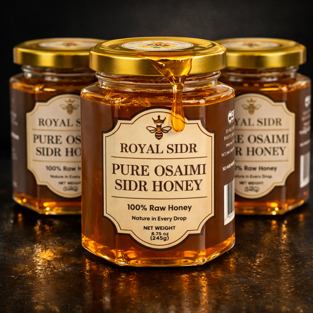 Royal Sidr™ Premium Yemeni Osaimi Honey – 245g