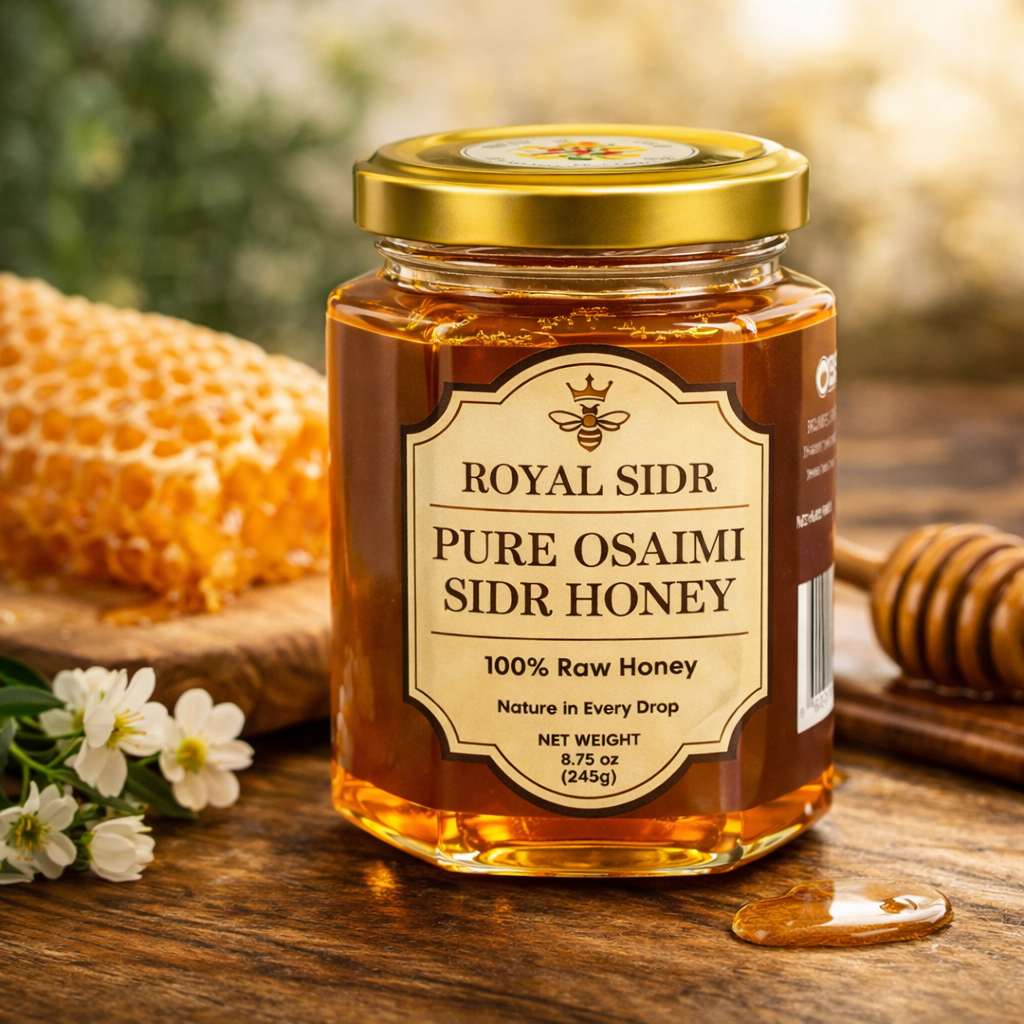 Royal Sidr™ Premium Yemeni Osaimi Honey – 245g