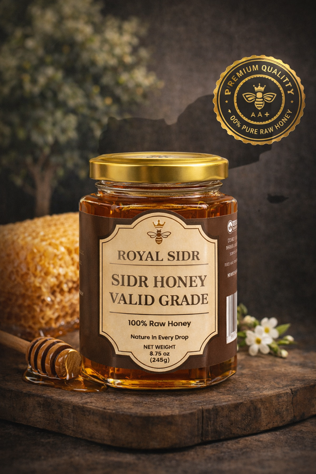 Sidr Honey (245g) – Value Grade Natural Honey