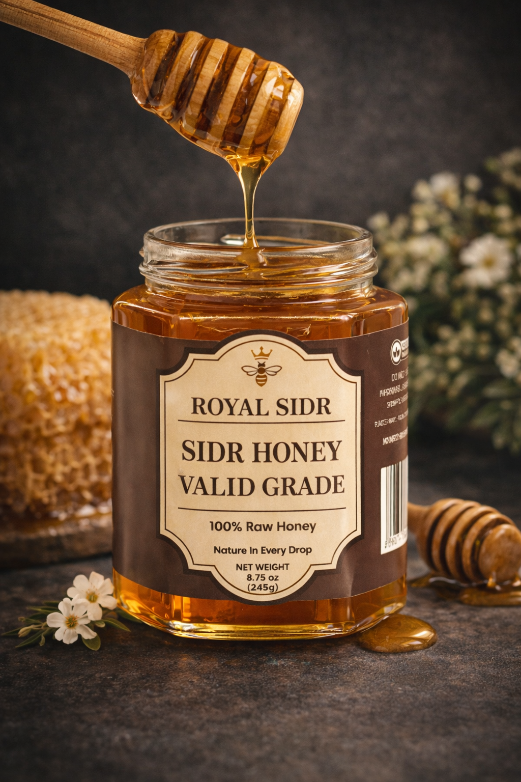 Sidr Honey (245g) – Value Grade Natural Honey